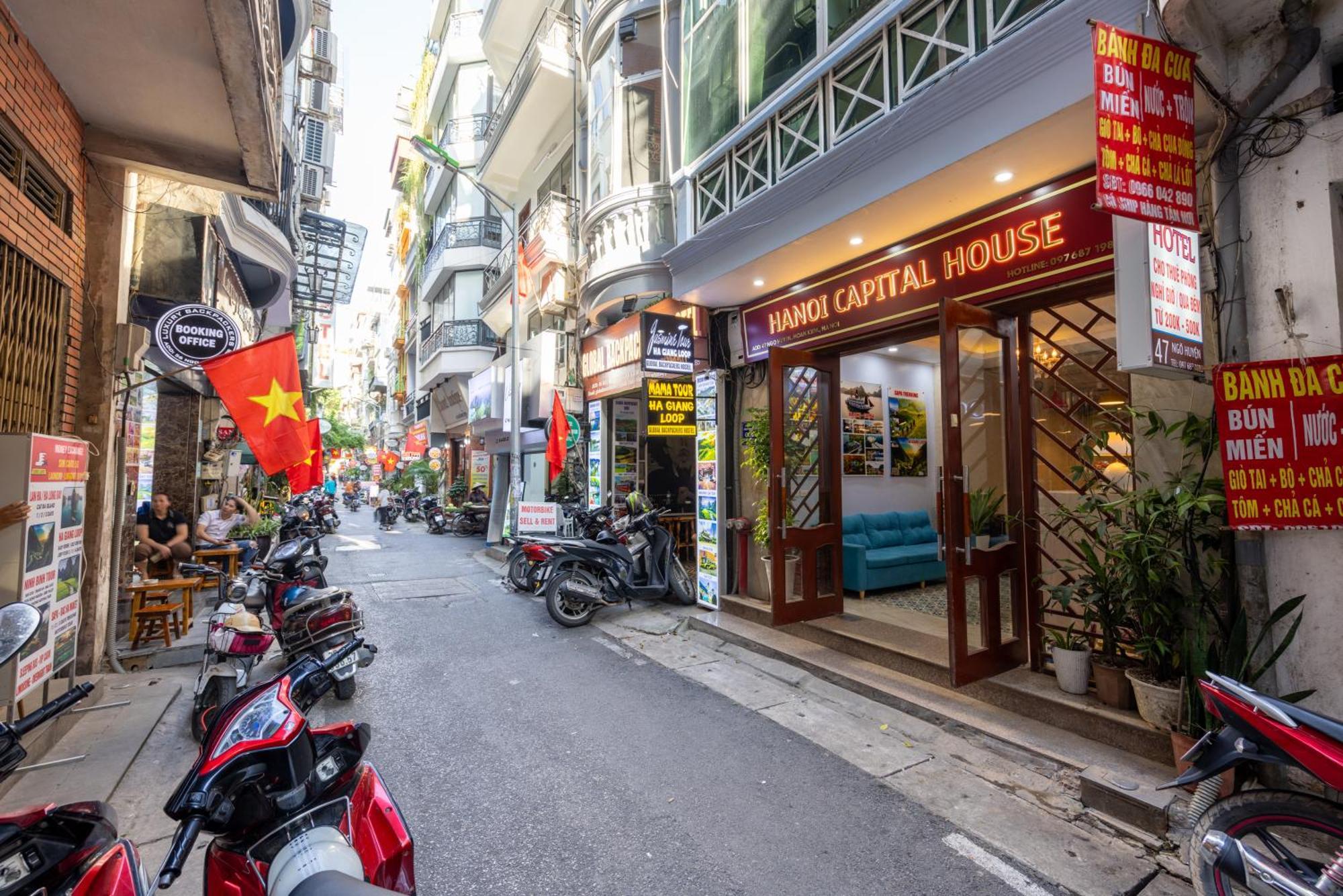 Hanoi Capital House & Travel Bagian luar foto